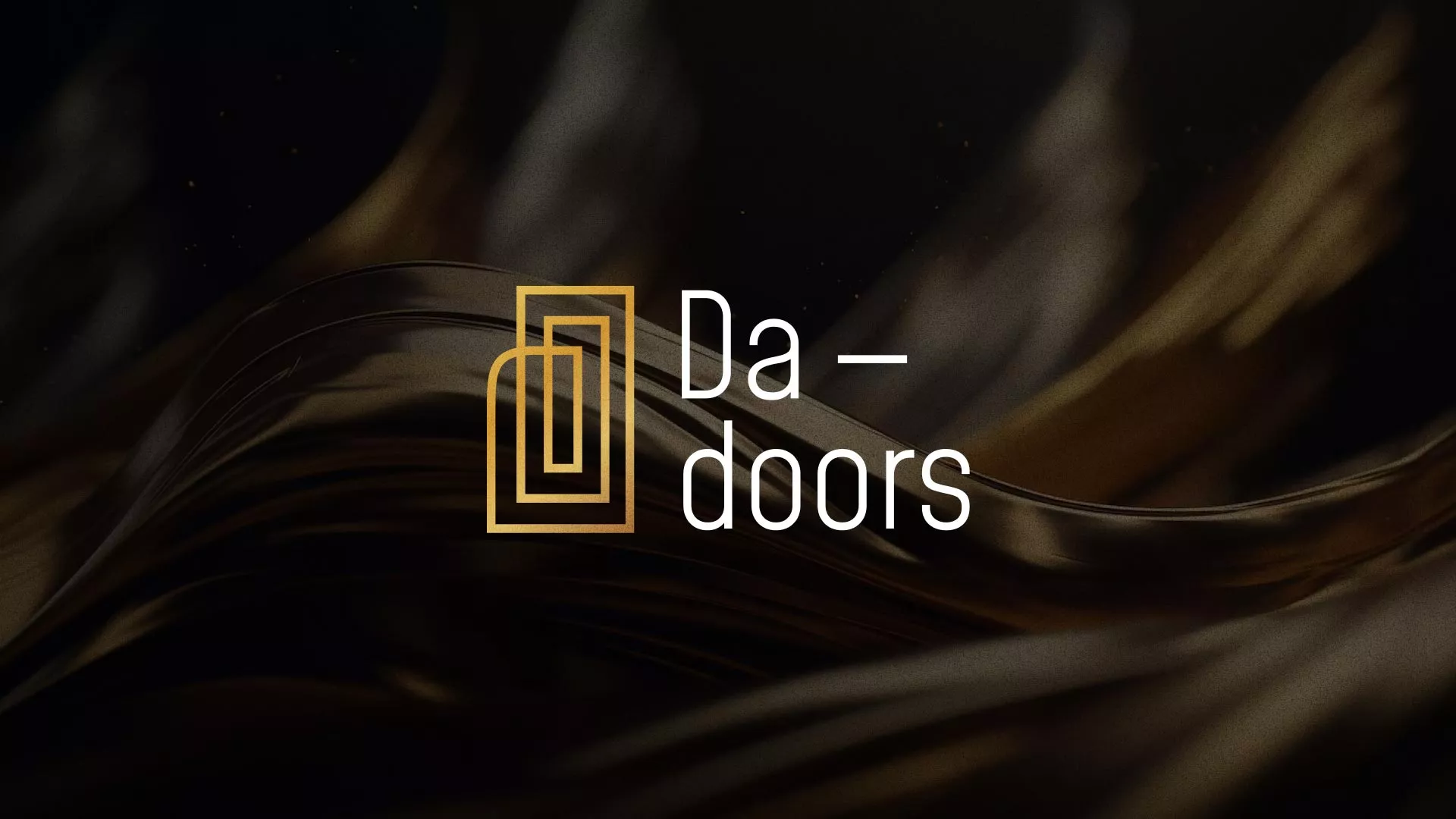 Разработка логотипа для компании «DA-DOORS» в Павловском Посаде