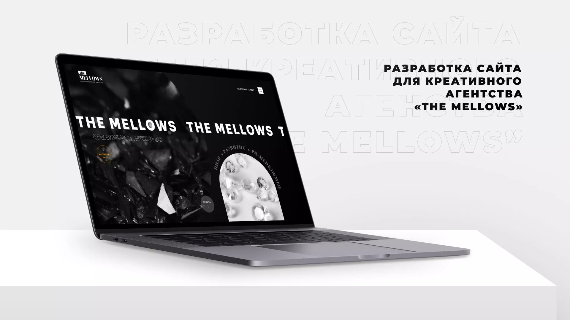 Разработка сайта креативного агентства «The Mellows» в Павловском Посаде