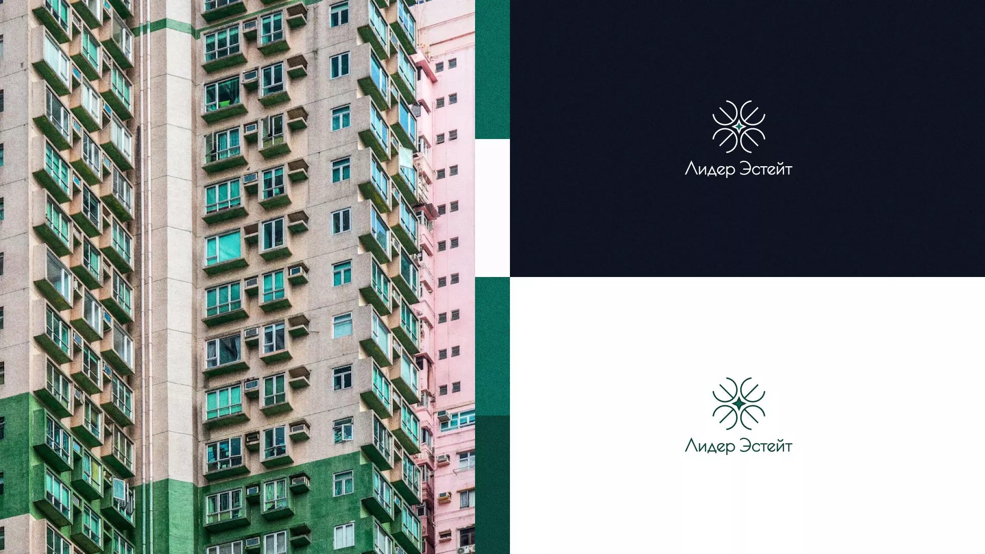 Создание логотипа компании «Лидер Эстейт» в Павловском Посаде