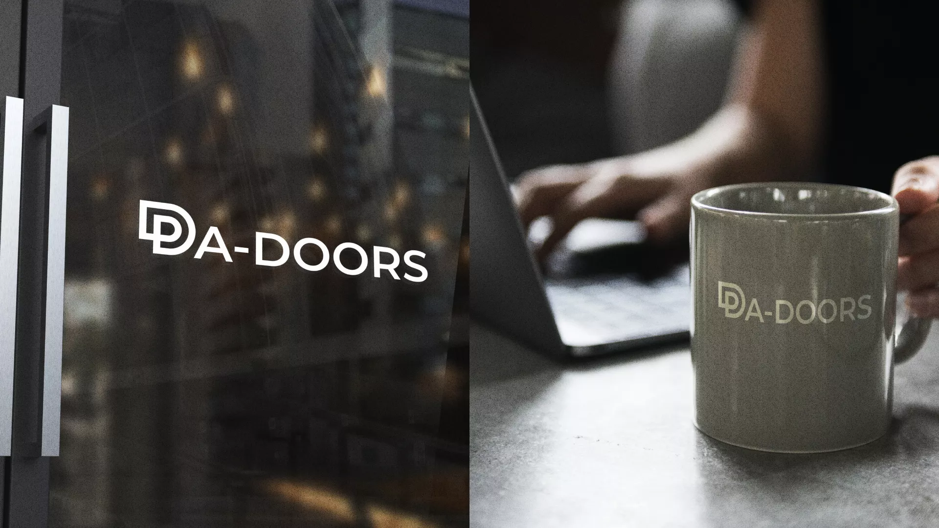 Создание логотипа компании «DA-DOORS» в Павловском Посаде